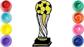 Wm Pokal Gemalt In 3d Fussball 2018 Youtube