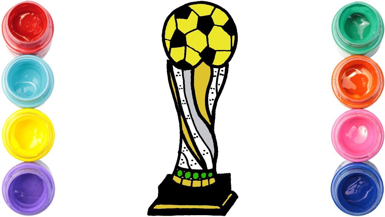 How to draw a Soccer Cup Trophy | Easy drawings | Drawings to draw |  Drawings to paint - thptnganamst.edu.vn