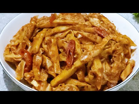 Cara Masak Rebung Bambu Tumis
