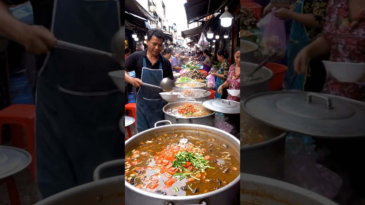 Inside Asia’s Traditional Markets: The Unique Scorpion Soup Street Food Experience.