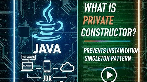 How to Use a Private Constructor in Java | java me private Constructor kaise bnaye #codetechshivam
