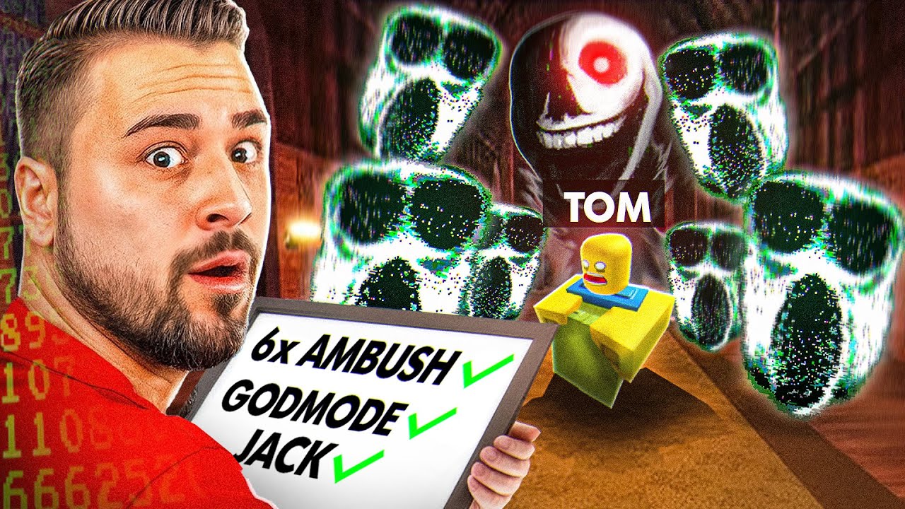 Ich PRANKE TOM mit ADMINKONSOLE in DOORS! 😂 (hahahaha)