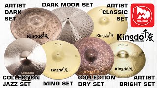 [Eng Sub] KINGDO cymbal sets. One video, one rhythm, seven sets in a cut!