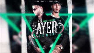 Anuel AA Ft Farruko - Ayer (Official Remix) (Bass Boost)