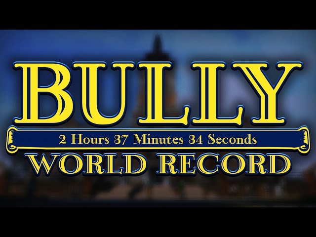 Any% in 03:09:42 by derek31047 - Bully: Scholarship Edition - Speedrun