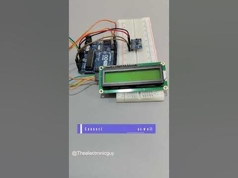 beginner projects: #arduino LCD project - YouTube