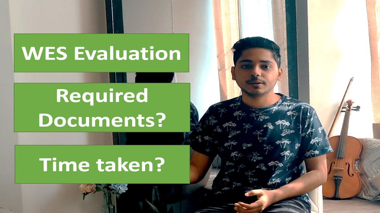 WES Evaluation Step by Step process explained - YouTube