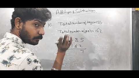 Addition & Subtraction, Class 5, RBSE, Chapter -2, S.S.Convent Sec. School