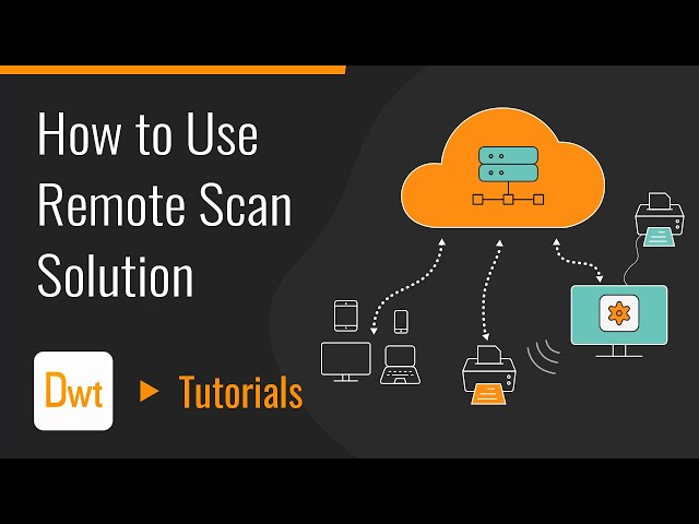 How to Use Remote Scan Solution of Dynamic Web TWAIN SDK | Dynamsoft Tutorial