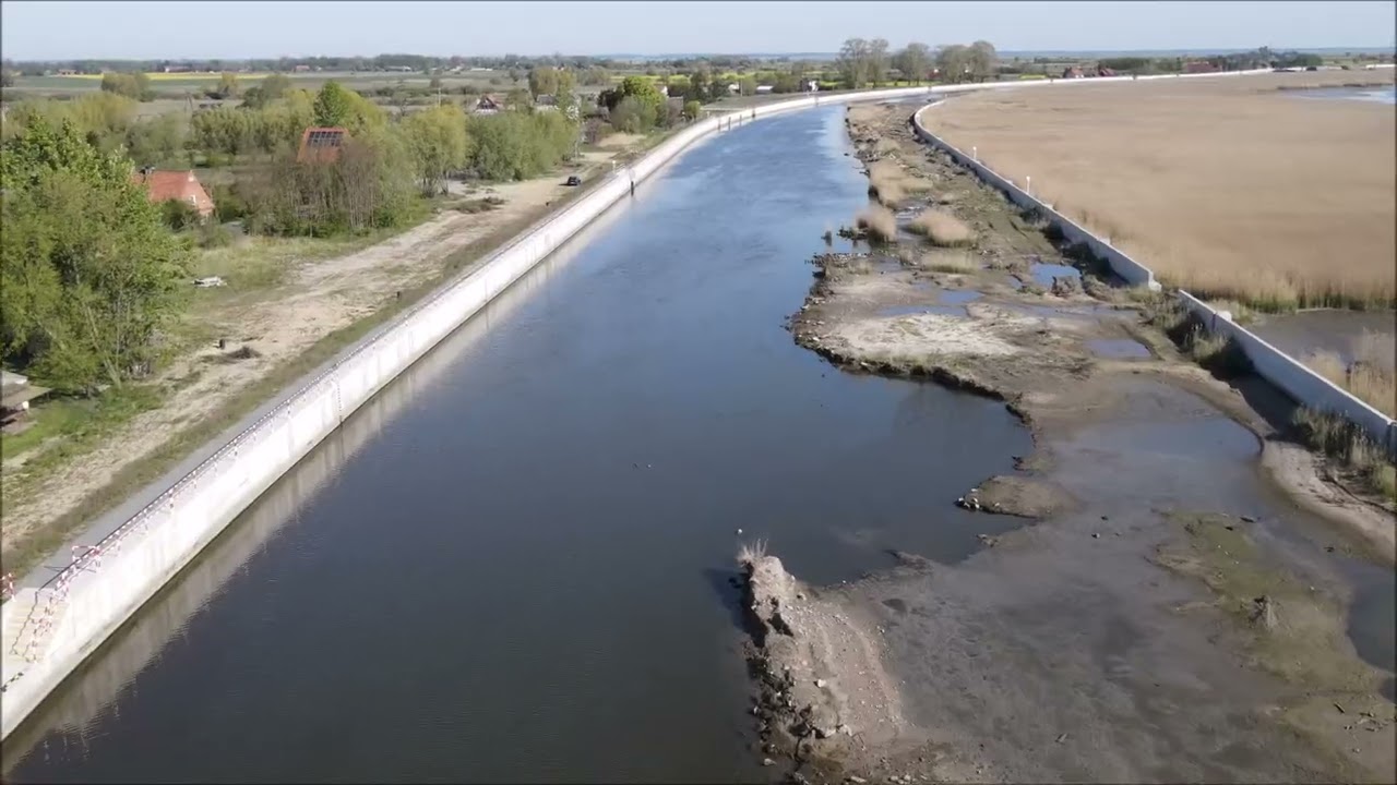 Nowakowo -28.04.2025 Pełny przelot nad rzeką Elbląg