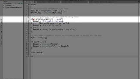31. Incorporating what we know about arrays and control structures in a random generator script