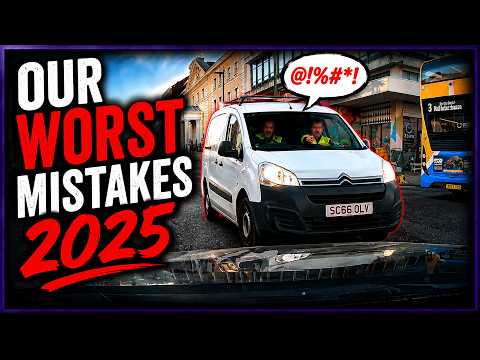 Our Worst Driving Mistakes 2025 - Near Misses, Bumps & Hair-Raising Moments!