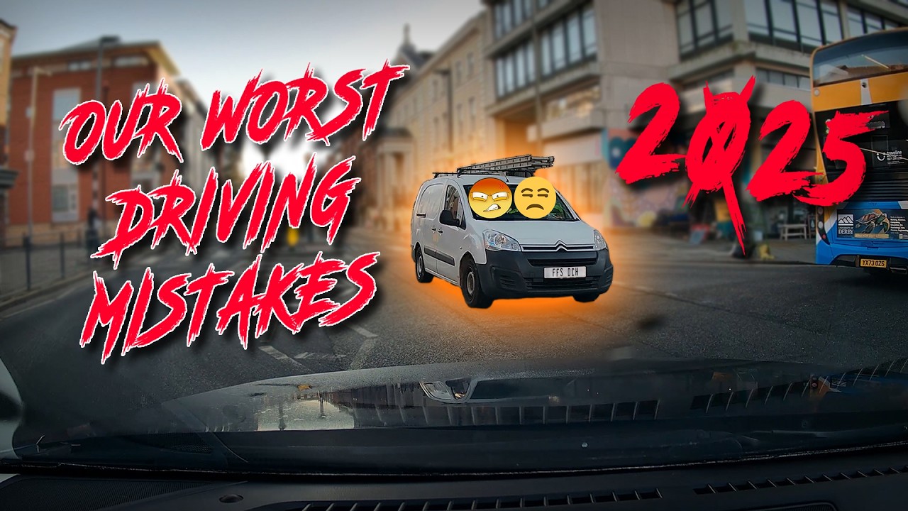 Our Worst Driving Mistakes 2025 - Near Misses, Bumps & Hair-Raising Moments!