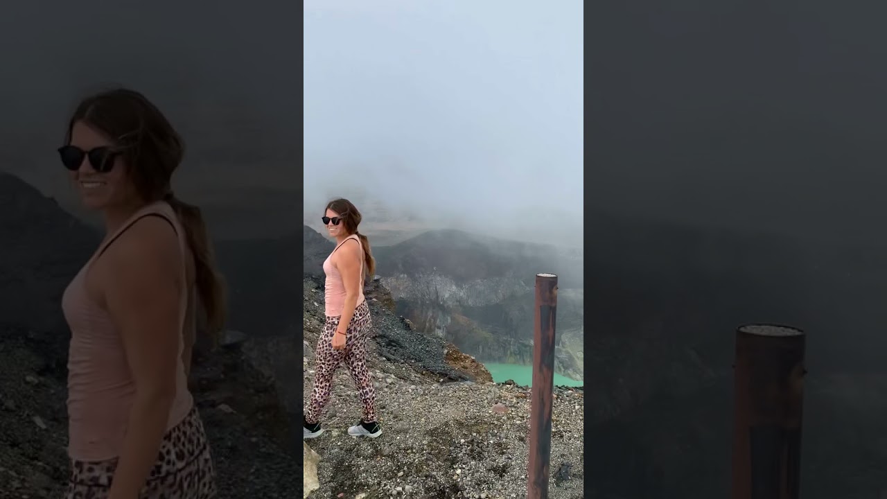 I ALMOST FELL OFF A 🌋(VOLCÁN DE SANTA ANA EL SALVADOR) 🇸🇻 