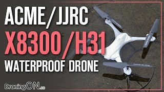 DroningON | Acme X8300/JJRC H31 Review, Unboxing & Flight Test - Is It Waterproof!