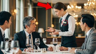 At Dinner, Nobody Understood the Japanese Millionaire — Until the Waitress Spoke Her Language