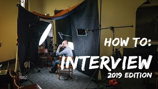 HOW TO INTERVIEW 2019 Edition // Lighting, Camera, Audio TUTORIAL for Video Production screenshot 5