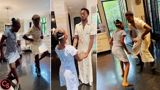 Madonna's Son David Banda Dancing With His Little Sis Estere Ciccone (Video)