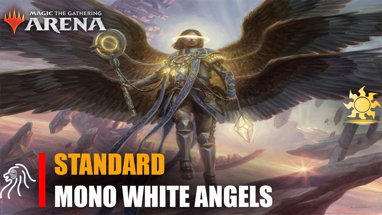 Pidgin Ruhe Anspruch mono white angel deck mtg Rand Würde Warte eine Minute