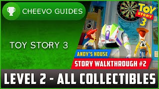 Toy Story 3 - Andys House Level 2 - All Collectibles Achievement Trophy Guide