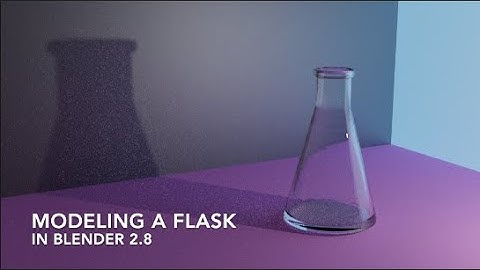 Blender 2.8 Flask Tutorial