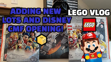 Adding New Lots and Disney CMF Opening! | LEGO Vlog #18 | Starting a Bricklink Store in 2023