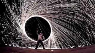 Fire Poi at the Lake (November 2014)