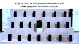 HONOR X9d 5G | Longest Battery Challenge