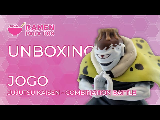 UNBOXING Jogo - Jujutsu Kaisen - Combination Battle