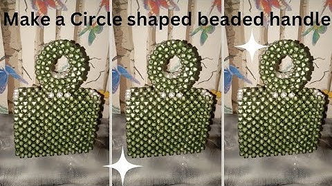 SIMPLE AND EASY WAY TO MAKE A BEADED HANDLE