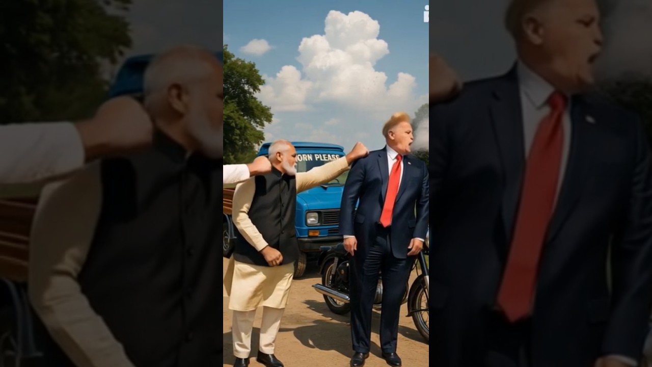 Modi Vs Trump 🤣😁😅 