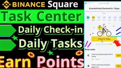 Binance Square Task Center || How to Complete|| Daily Tasks and Check-in || Earn || October 30, 2024