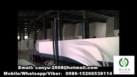 Nancy whatsapp:0086-15266538114 2D EPS block cutting machine/EPS machine