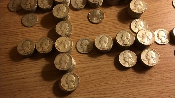 Huge Silver Quarter Coin Roll Haul From Bank - $750+ in value - Amazing Finds