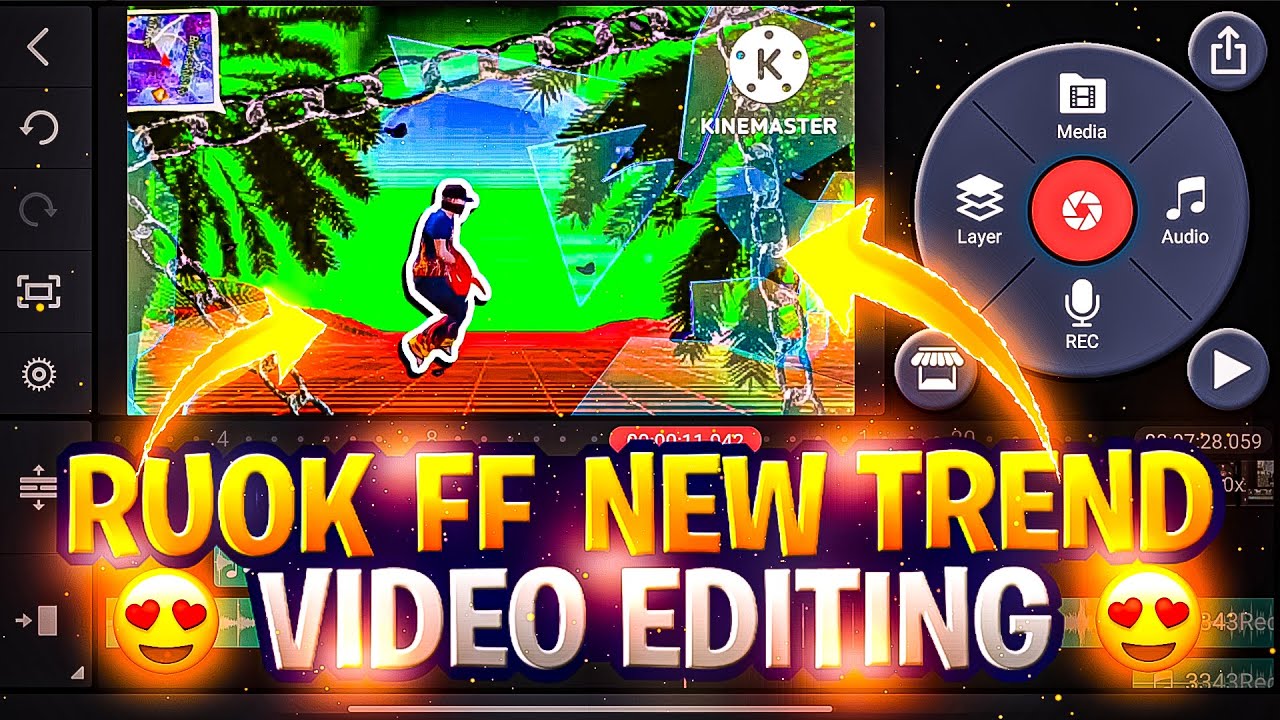 🔥ruok latest montage effect tutorial 💥how to edit free fire montage