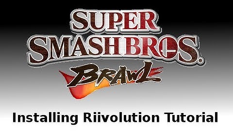 Super Smash Bros. Brawl Installing Riivolution Tutorial