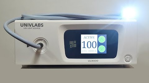 UL 9000 : Fiberoptic laparoscopy LED Light Source for surgical application
