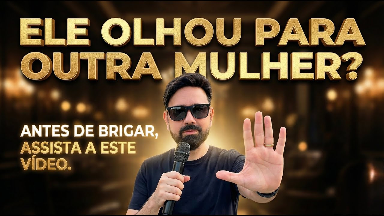 Ele olhou para outra mulher? Antes de brigar, assista a este vídeo.