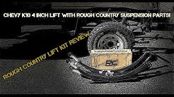 Rough Country 4 Inch Suspension lift Kit for 73/87 K10 PU Review 