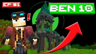 Joguei Minecraft com um mod de BEN 10! E tentei construir um OMNITRIX do zero!, consegui?? EP#1