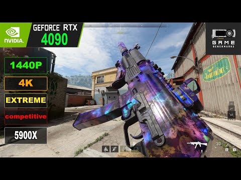 RTX 4090 | Modern Warfare 2 | 1440P | 4K | Competitive | Extreme Settings Benchmark 2023