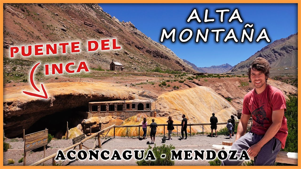 En el MEDIO de la CORDILLERA 🏞️ Excursión Alta Montaña - Puente del ...