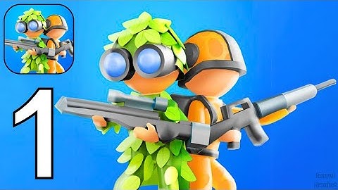 Army Defence  - Gameplay Walkthrough Part 1 Android,iOS