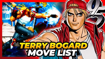 TERRY BOGARD MOVE LIST - The King of Fighters 