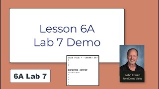Welcome to Java - 6A Lab 7 Demo - column of N stars using while loop