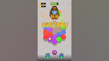 Slime 3D, Match hexagons, Play now on playstore #slime #viral #viralshorts