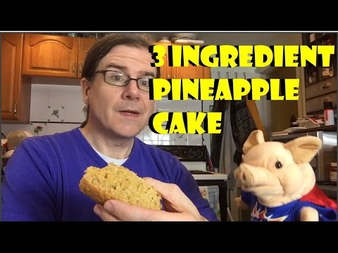 3 Ingredient Recipes: Pineapple Cake