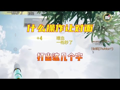 是什么操作让对面打出这几个字！【使命召唤温酒】