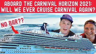 We Sailed on the First Carnival Cruise out of Florida in 2021 - The Good and Bad of Carnival Horizon