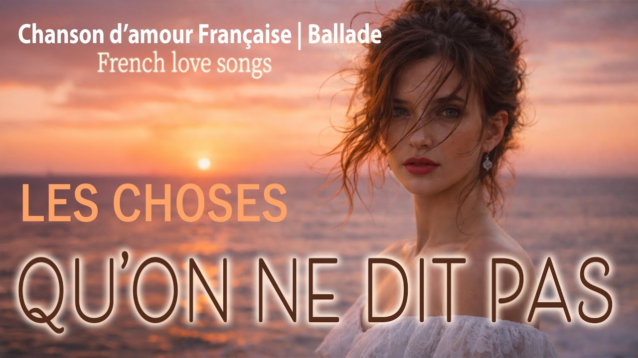Les choses qu’on ne dit pas – Chansons d’amour Française l Ballades tristes l French love songs